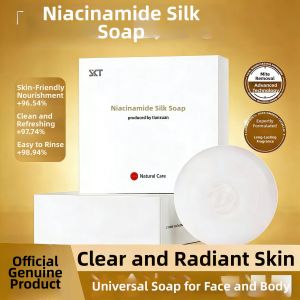Nicotinamide Protein Silk Soap for Whitening and Oil Control