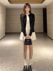 Y6Y | White Long-sleeve Shirt Dress for Women