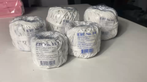 เชือก เชือกเกลียวขาว ประดิษฐ์ ห้อยหูกระเป๋า ถักกระเป๋า ทำผ้าม่าน เหนียวทนทาน มัดสิ่งของต่างๆ กล่องลัง YC