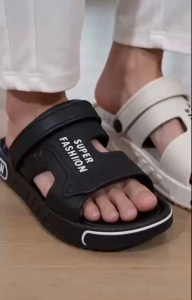 Mens Super Stylish Adjustable Strappy Sandals Soft Thick Sole Non-slip Slippers Street Casual Shoes Comfortable Slip-on Slippers for Home Beach Outdoor Walks and Daily Travel