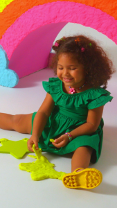 Mini Melissa Possession + Play Doh Kids Sandals