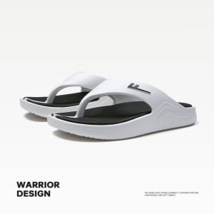 Warrior Mens Thong Slippers 2025 New Summer Thick Bottom Outdoor Beach Sandals Wear-Resistant Slip-On Summer Shoes for Men