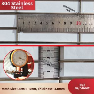 QIYINGE | 304 Stainless Steel Welded Wire Mesh Large Hole Safety Protection Screen
