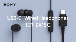 SONY IER-EX15C | USB-C Wired In-ear Headphones