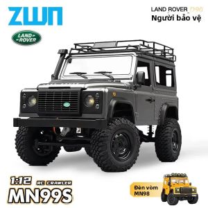 Xe Điều Khiển Từ Xa MN98 MN99S 2.4G Tỷ Lệ 1/12 Xe Leo Núi Địa Hình 4x4 Đồ Chơi Điều Khiển Từ Xa Dành Cho Trẻ Em Quà Tặng Chất Liệu Kim Loại & Nhựa