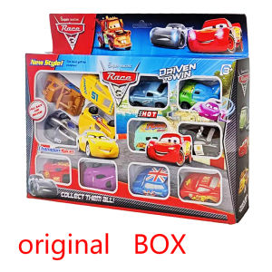 New 12 pcs Disney Pixar Cars 3 Piston Cup Rebound Car  Collection Lightning McQueen Jackson Storm High quality PVC Car Model Toy