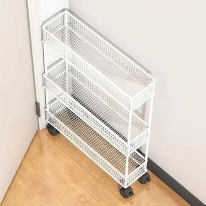 BOJIAJIAJU | Very Thin Narrow Slim Gap Storage Rack