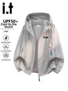 izzue | Thin Icy Silk Cooling Sun Protection Jacket UPF50+