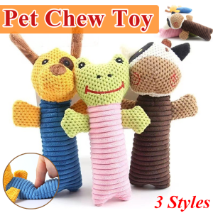 Pet Chew Toy Plush Soft Toy Make Sound Squeaker Squeaky Toys Clean Molar Toy