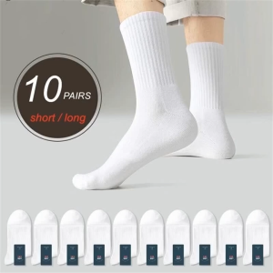 RunMall 3/6/9/12Pairs Elite socks Towel Bottom basketball socks cotton Sports running Socks athletes