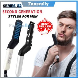 Catok Pria Series G2 Catokan Pelurus Rambut Hair Straightener For Men Styler Cowok Catokan Pelurus