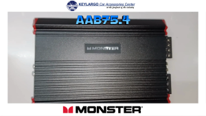 MONSTER CLASS AB 4CH POWER AMPLIFIER RMS Power 4x75W-4 OHMS 4x110W- 2 OHMS 2x210W-4 OHMS (bridge) Max Power 2100W