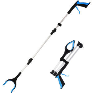 43" Grabber Reacher Tool Extra Long Grabbers for Elderly Lightweight Handy Trash Claw Grabber with Magnets Arm Extension