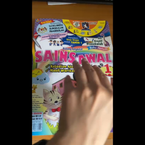 [2 in 1] Buku Aktiviti Sains Awal 1 & 2 | Siri Kreatif Prasekolah | KSPK