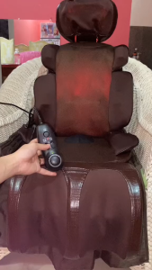 XUTI Back Massager Electric Multifunctional Mat Head Back Hip Leg Foot 2-In-1 Massage Therapy