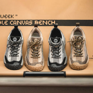 MADEN brand Workwear Style Tough Guy Youth 2025 Summer New City Outdoor Casual Shoes Men Anti slip Durable Walking Shoes Thick Sole Versatile Boy Sports Shoes