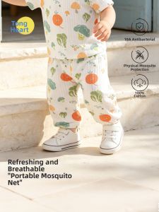 TONGLIANCHUXIN | Cotton Summer Anti-mosquito Breathable Baby Pants