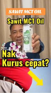 REPALMO SAWIT MCT OIL BY DR NORMAN - RICH IN MCT C8 & C10 250ML - BRAIN & ENERGY BOOSTER