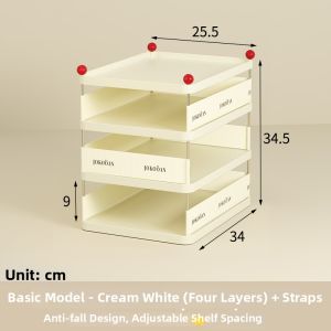 Office Organizer A4 Documents Books Storage Shelf