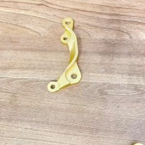 Pát trước Sirius dĩa 220mm xài heo 2 Piston đối xứng màu vàng 18k