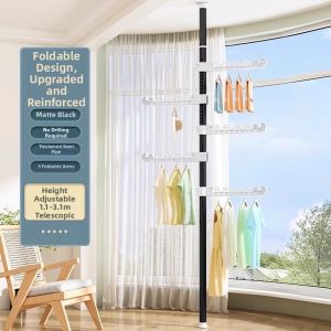 WANGXINGHEYUE | Floor-to-ceiling Indoor Closet Drying Rack