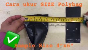 25pcs Polybag Size 16X16 Polibeg Plantation Bag with UV Nursery