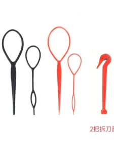 Girls Hair Accessories Set Childrens Partition Hair Clips Flip Head Bun Maker Hair Ties Hairpins Hairdressing Accessories