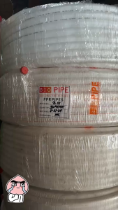 ppr pipe 100 meters Heavy Duty PPR PIPE 100M/50M/25 Meters White Per Roll 1/2 3/4 pn20 hot and cold water pipe