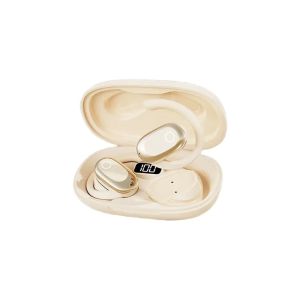 Portable Open-Ear Wireless Earbuds Rotatable Design Noise Cancelling Built-in Microphone Lightweight Headphones for Daily
