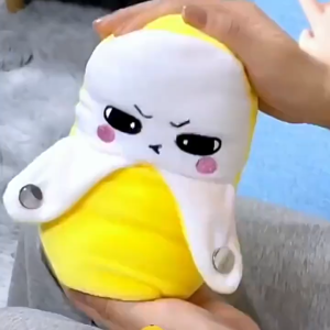Banana Musical Plush Toy Induction Beat Piano Rhythm Interactive Sensory Toys Soft Stuffed Doll Kids Mainan