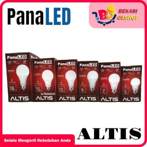 PAKET BUNDLE ISI 10 PCS LAMPU LED PANALED ALTIS 5W/7W/9W/12W/15W/18W