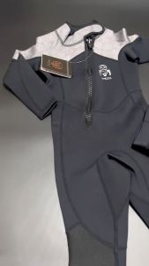 Kinchobabyshop - ชุดว่ายน้ำเด็กเก็บอูนหภูมิ ราคาสีเหลือ มาโทนดำ เรียบ เท่ ราคาที่สะดวกสบาย!