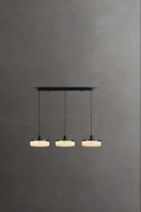 Italian Minimalist Bronze Pendant Light