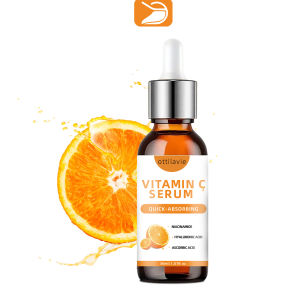 Serum Vitamin C Với Hyaluronic Acid Thấm Nhanh Không Nhờn Rít Cấp Ẩm 24 Giờ Cho Làn Da Sáng Rạng Rỡ Tức Thì Dùng Được Cho Cả Nam Và Nữ