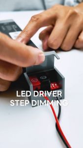 SL LIGHTING | LED Driver Step Dimming 12V หม้อแปลงไฟเส้น LED ปรับความสว่าง 4 ระดับ และโหมดเปิดแบบสมูท