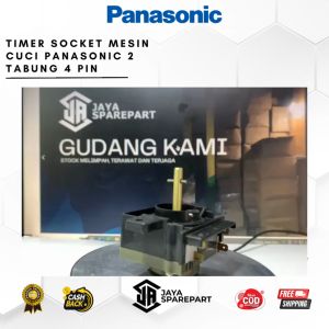 Timer Socket Mesin Cuci Panasonic 2 Tabung 4 Pin TM30 | Alat Mesin Cuci