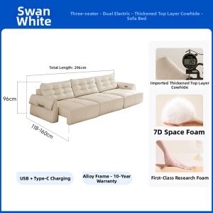 Italian Style Electric Sofa Bed