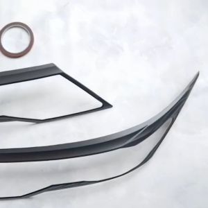 Paket Cover Garnish Lampu Depan Belakang Mobil Terios 2018 - 2024 Hitam