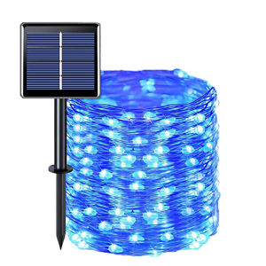 4M/7M/12M/22/32M LED Solar String Fairy Lights Outdoor Path Garlands Lamp Patio Waterproof Christmas Wedding Garden Street Light