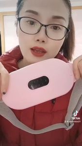 Máy massage làm ấm bụng đai đeo giảm đau bụng kinh nguyệt làm ấm tử cung cho phụ nữ đến kì bảo hành 12 tháng