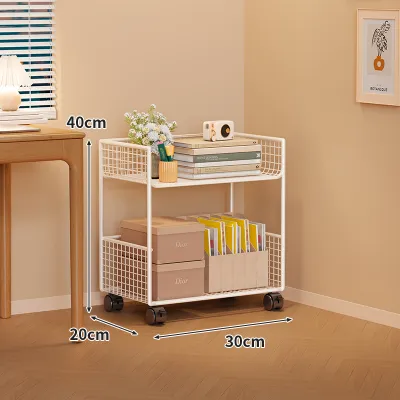 WUBUWEI | Flexible Multi-layer Bookshelf Storage Rack