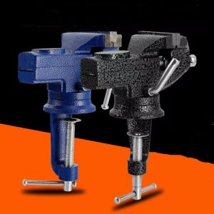 Máy Kẹp Bàn Đa Năng Di Động 360 Độ ° Kẹp Thép Đúc Có Đế Xoay Để Cắt Ống Dẫn Trong Chế Biến Gỗ