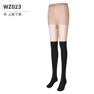 K-style PGM Golf Sun Protection Leggings Womens Concealer Anti-Snagging Thin Pantyhose Stockings Patchwork Socks