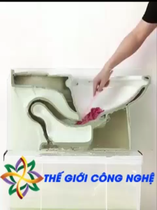 Máy Thông Tắc Bồn Cầu Chậu Rửa Bát Bồn Tắm Mẫu Mới Khí Nén AGT Cực Mạnh - Nhựa ABS Và Thép Không Gỉ Cao Cấp