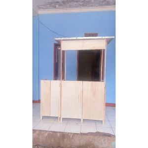 ANGKINGAN LIPAT BOOTH PORTABEL MEJA JUALAN PRAKTIS GROBAL LIPAT TERLARIS