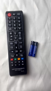 Remote điều khiển tivi Samsung Mã 12 RM-L1088+1 điều khiển TV Samsung - Tặng kèm pin - T&U Remote