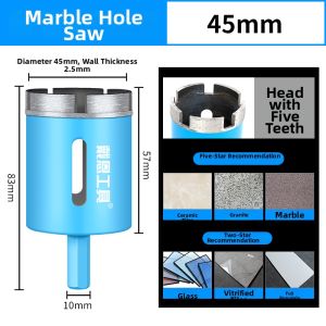 DAIENGONGJU | Hexagonal Shank Marble Glass Ceramic Stone Drill Bit