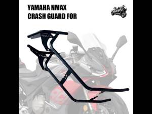 HALF CRASH GUARD NMAX V1 V2 v2.1 / NMAX 155 V3 NMAX TURBO NEO / ADV160 WITH NMAX LOGO DESIGN 1PAIR
