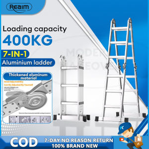 Ladder Foldable Aluminum ladder Heavy Duty ladder Folding adjustable thickened Ladder AluminiumHeavy Duty Portable