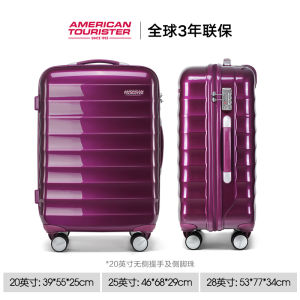 American Travel Luggage Womens Universal Wheel Trolley Case Mens 20/25/28-Inch Large Capacity Travel Password Boarding Bag NC2